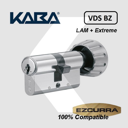 Kaba experT LAM - Cilindro alta seguridad Latonado 30X30 : :  Bricolaje y herramientas
